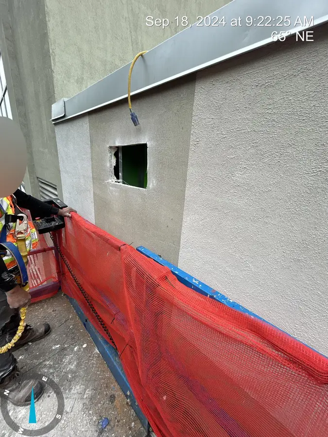 Stucco Work, SAR High School, Bronx, photo 4 of 15