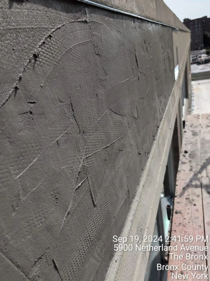 Stucco Work, SAR High School, Bronx, photo 7 of 15