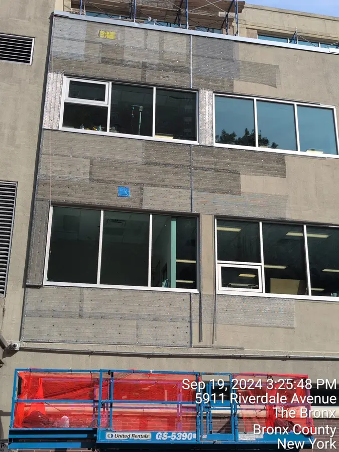 Stucco Work, SAR High School, Bronx, photo 8 of 15