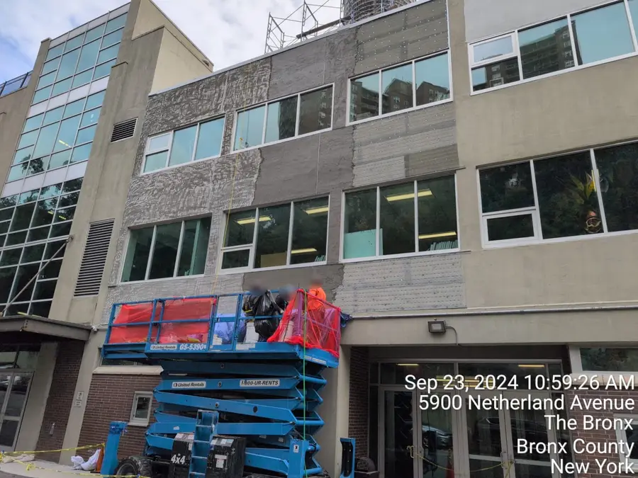 Stucco Work, SAR High School, Bronx, photo 12 of 15