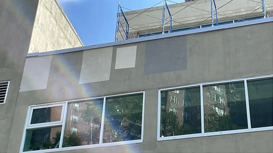 Stucco Work, SAR High School, Bronx, photo 15 of 15