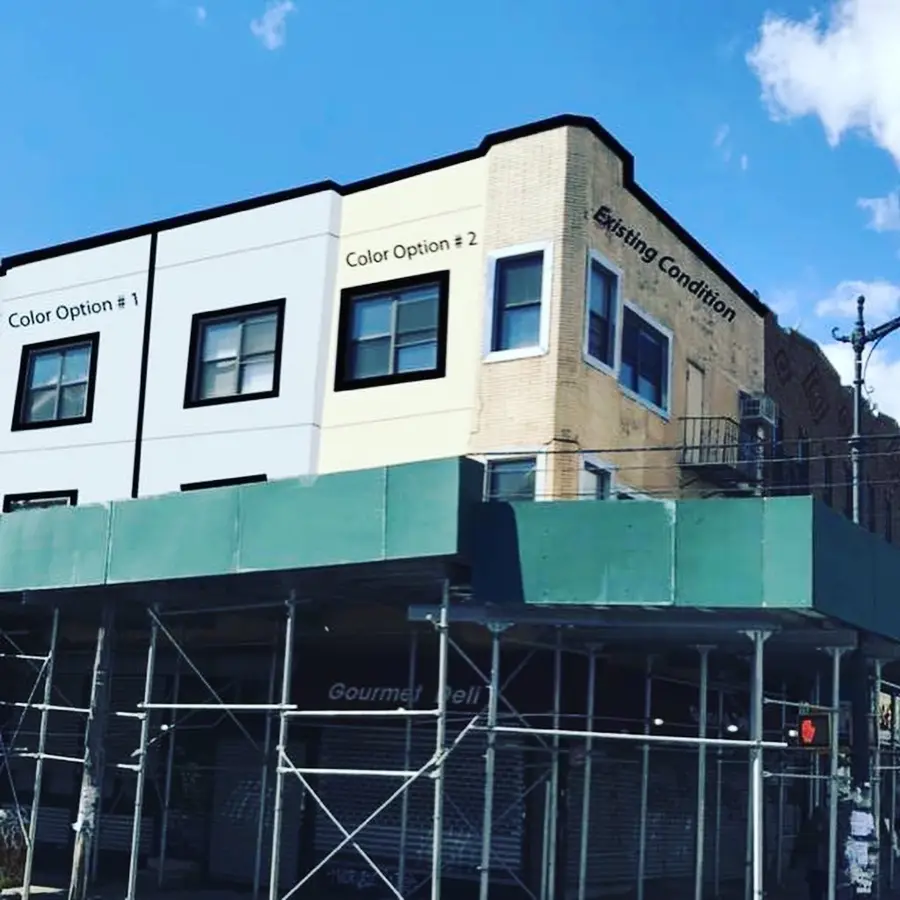 EIFS Work, Wyckoff Avenue, Brooklyn, photo 1 of 20