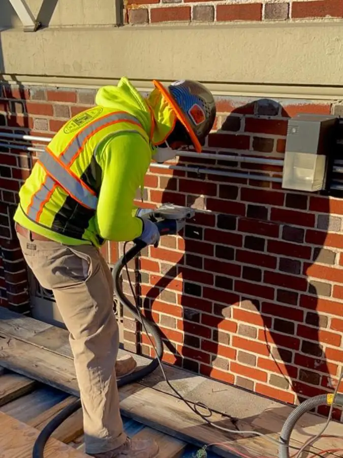Grinding Pointing Work, Sterling Place, Brooklyn, photo 1 of 14