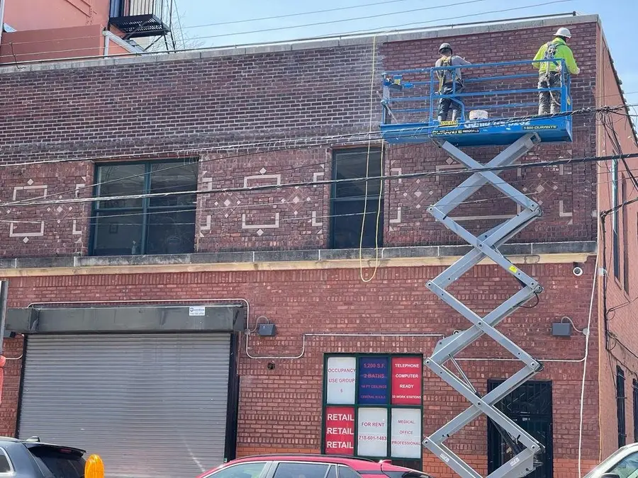 Grinding Pointing Work, Kingsbridge Avenue, Bronx, photo 1 of 14
